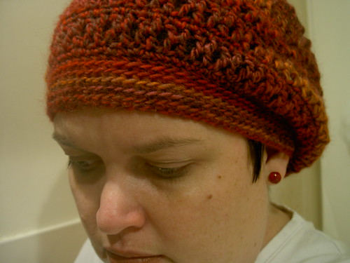 Slouchy beret - finished