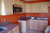 kitchen in orange