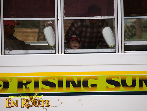 Rising Sun Bus Passengers