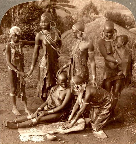 From a series of old 3D African photographs all over 100 years old