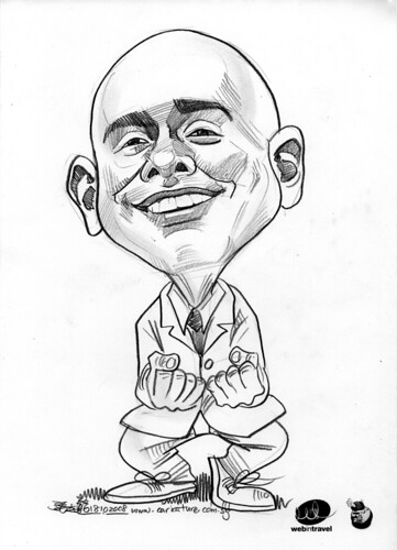 Caricatures Web in Travel 2008 Karthik Siva