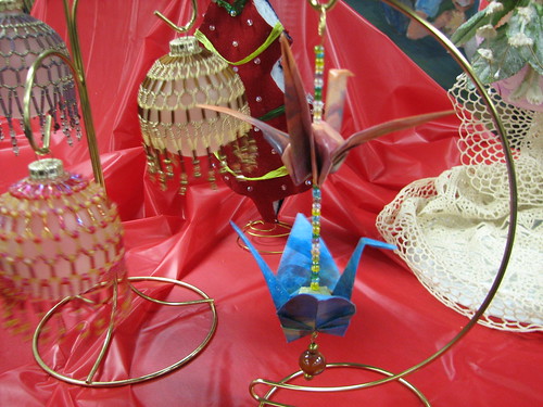 ornaments at the Surface Design Christmas party