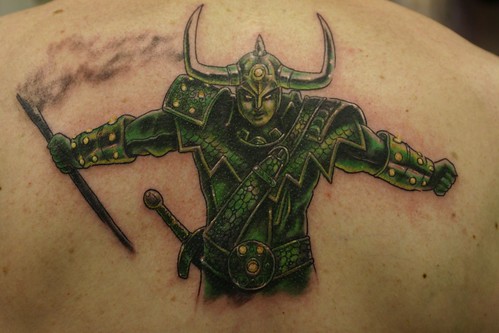 Loki Tattoo by The Tattoo Studio. Tattooed by Ray at The Tattoo Studio, 