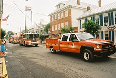 New Market Fire and Rescue at Fourth of July Parade