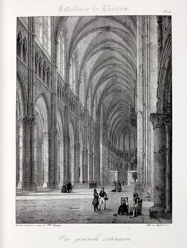 Chartres09- Vista general interior