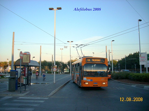 filobus Riccione n° 1011 -  linea 11