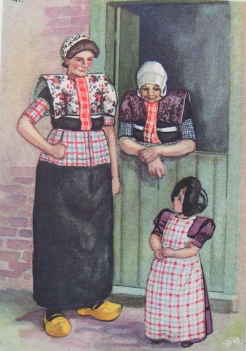 Dutch old traditional clothes