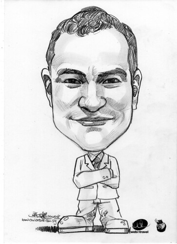 Caricatures Web in Travel 2008 Patrick Andres