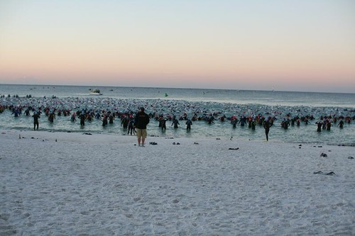 Swim Start; Ironman Florida 2008