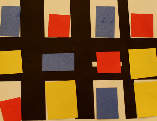 Alexa's primary colored rectangles and squares