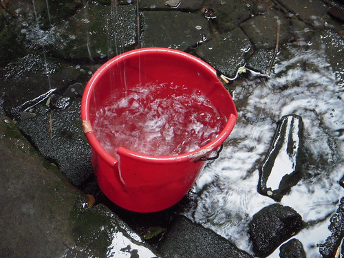 Bucket in rain - 2