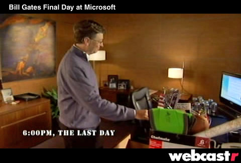 Bill Gates Last Day by WebcastrTv