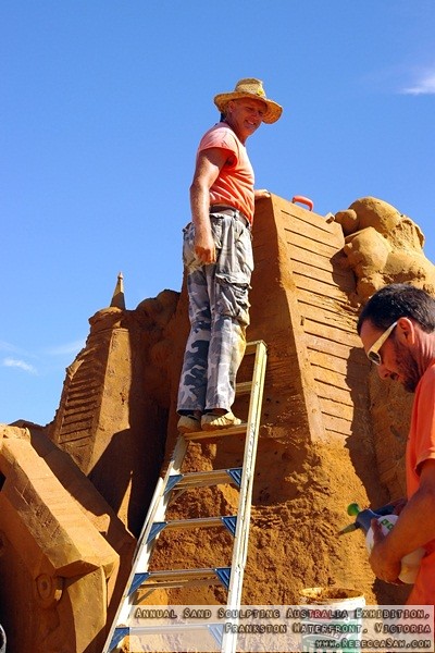 Annual Sand Sculpting Australia exhibition, Frankston waterfront-32