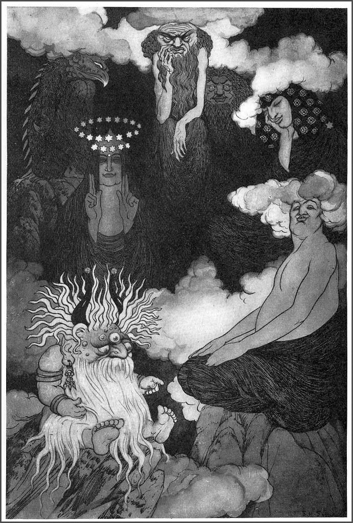 Sidney Sime - Lo! The Gods! (1906)