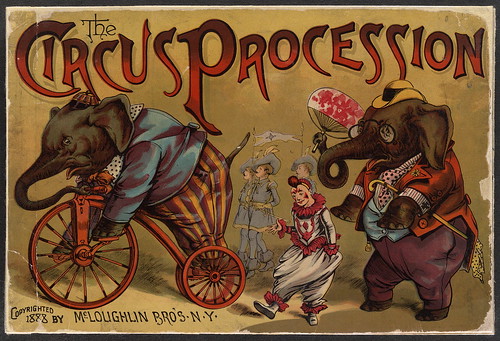 The Circus Procession 1888