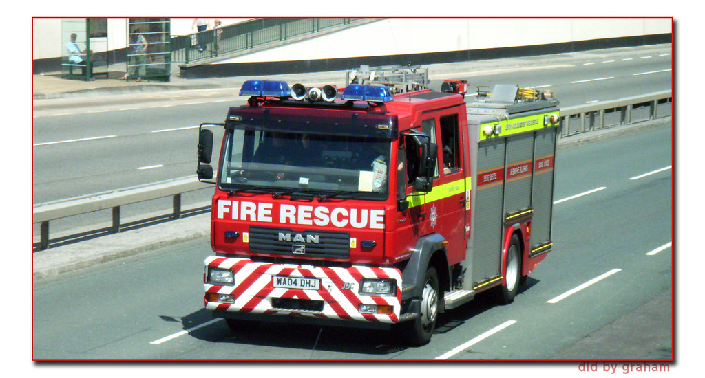 Devon and Somerset Fire Brigade WA04DHJ