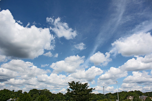Beautiful Clouds and Blue Sky