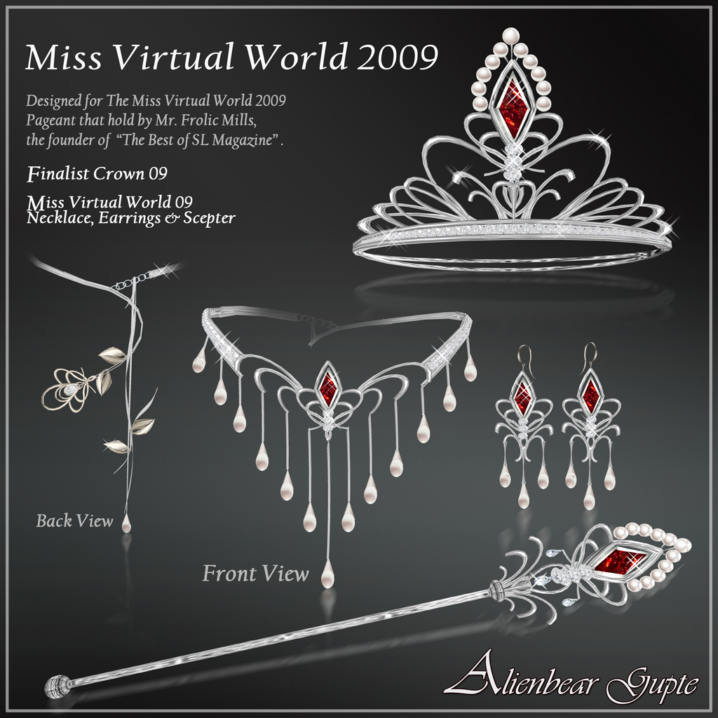 Miss Virtual World 2009 set