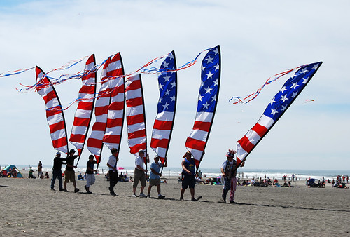 43-American Flag Banners