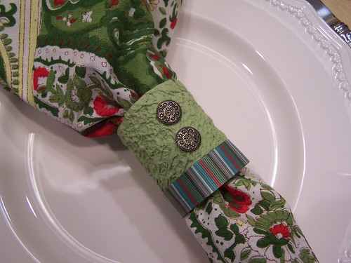 Make Your Own Napkin Rings <br> (Easy Craft!)