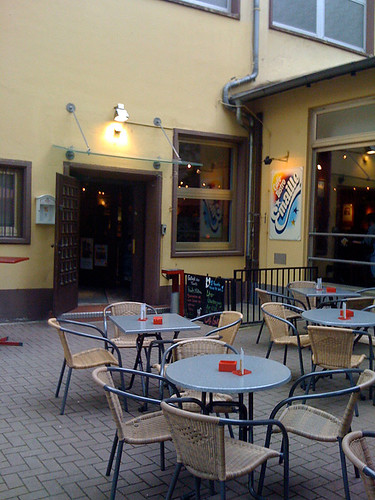 Außenbereich - Café Emaille
