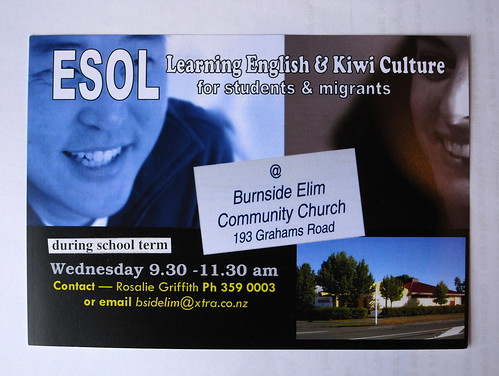 Burnside Elim教會的英文課