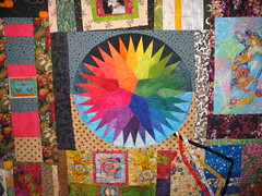 Wheel of lIfe quilt