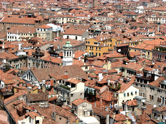 roofs of venice