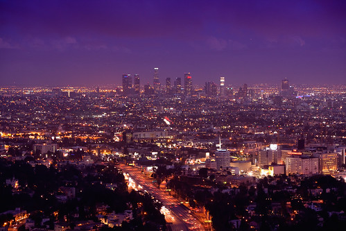  Los Angeles from Mulholland Drive 