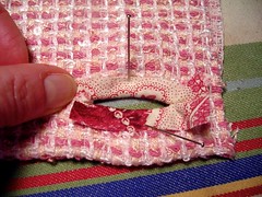 sample buttonhole back