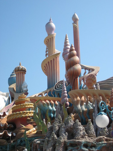 Ariel's Castle at Tokyo Disney