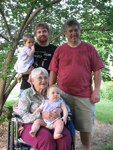four generations on grandpa's side