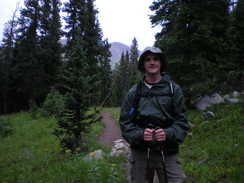 Dennis at Start of Hike