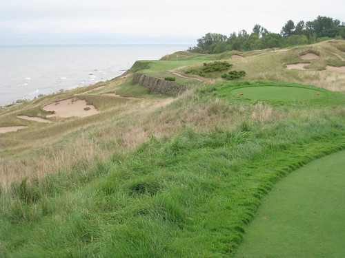 17th tee at Whistling Straits Golf Course, Kohler, Wisconsin
