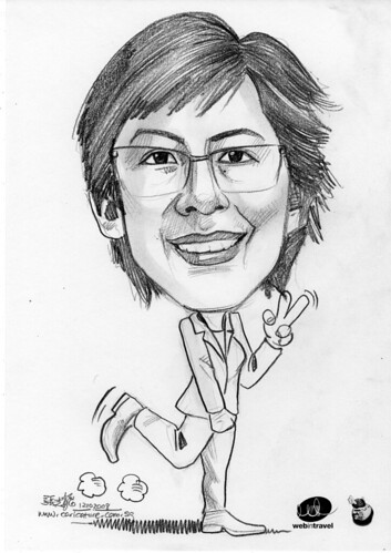 Caricature Web in Travel 2008 Chong Pihit Lian