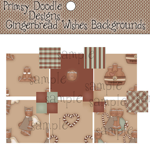 300 dpi backgrounds. Gingerbread wishes ackgrounds by ladylisann74. 300 dpi,ackgrounds in jpeg and png formats. www.primsydoodledesigns.com ©Lis a Craig