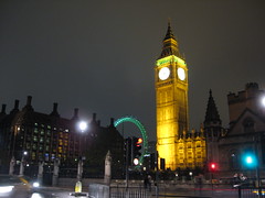 Foto noturna: Londres