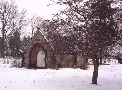 chapel in the snow