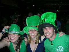 Partying St Patricks Day away