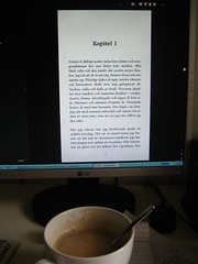 Coffee and e-book