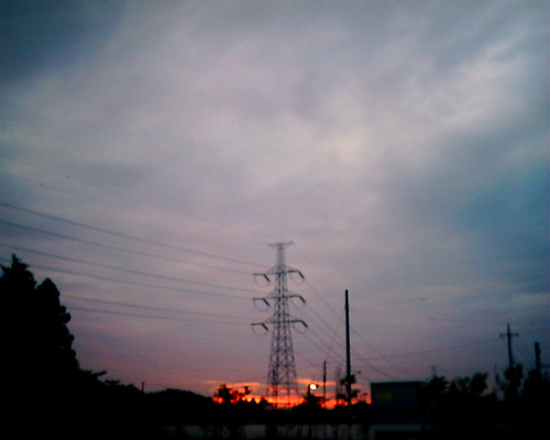 【写真】VQ1005で撮影した日没の空
