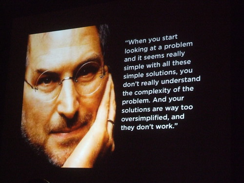 Steve Jobs quote - a photo on Flickriver