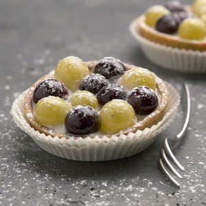 tartelettes aux deux raisins