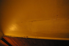 Bulge in kitchen wall