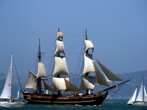 H.M.S. Bounty will be in Greenport Long Island.