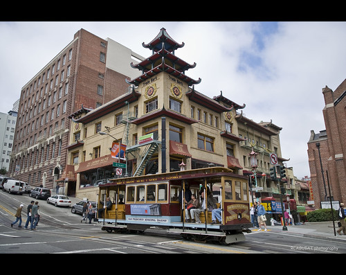 Sing Chong Building in Grant Avenue, San Francisco por RCAGUIAT / Rodel Caguiat.