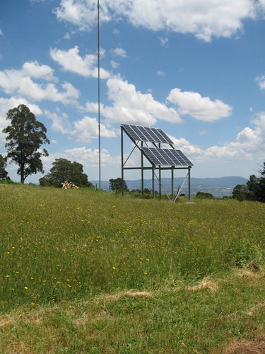 solar panel at Moora Moora