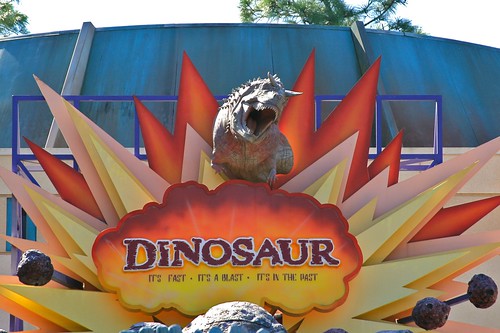 WDW Sept 2008 - Riding Dinosaur