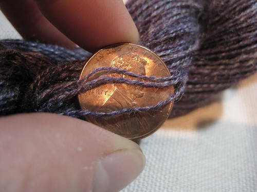 184.5 yards of merino tussah silk