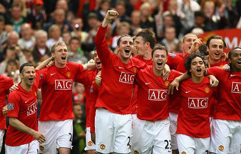 premier league 2011 Manchester United